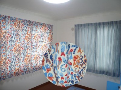 男の子のお部屋のカーテン