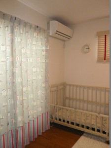 マリン柄のスタイルカーテン