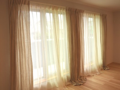 リネンカーテン＆フレンチリネンレース