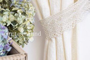 リネンの飾りレースタッセル600