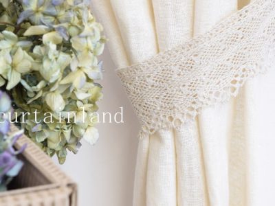 リネンの飾りレースタッセル600