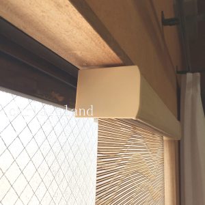 ニチベイ ロールスクリーン カバータイプ 窓内奥行きが小さい時