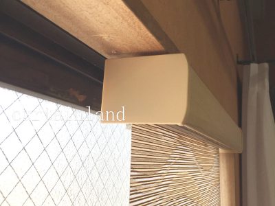 ニチベイ ロールスクリーン カバータイプ 窓内奥行きが小さい時