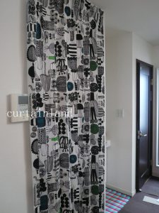 マリメッコ プータルフリン・パルハート カーテン