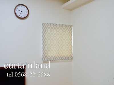 トライバル柄のジャガードカーテン