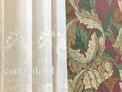 ウィリアム・モリス壁紙コーディネートコーナー