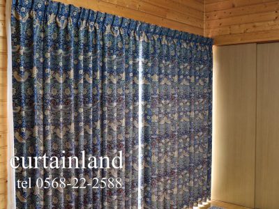 ウィリアムモリス高密度ジャガードカーテン