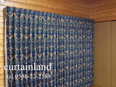 ウィリアムモリスいちご泥棒ブルー