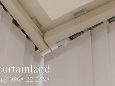 コーナー窓仕様の入隅部分