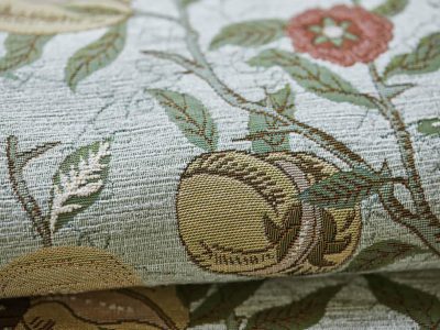 ウィリアムモリス フルーツ マット接写