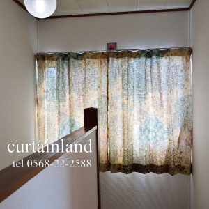 モリス THE BROOKをフラットカーテンにした事例