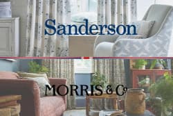 サンダーソン＆ウィリアムモリス カーテンフェア