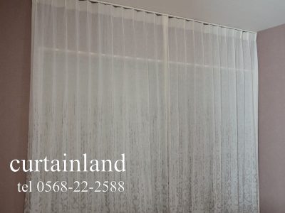 ナチュラルモダンなジャガードレースカーテン