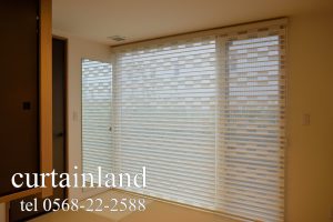 和室に調光ロールスクリーン FUGA