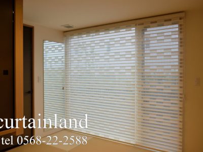 和室に調光ロールスクリーン FUGA