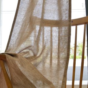 上質なベルギーリネンカーテン
