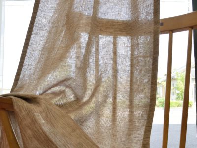 上質なベルギーリネンカーテン